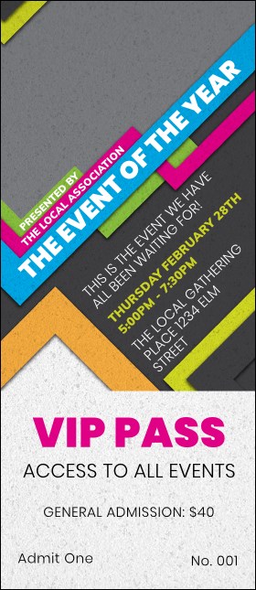 Retro Colors VIP Pass