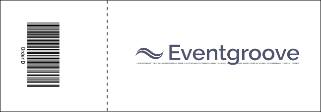 Western Event Ticket Product Back