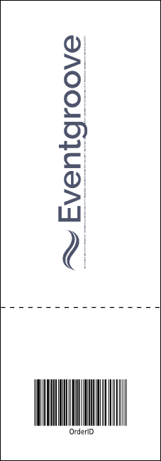 Travel Event Ticket Product Back