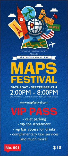 Travel VIP Pass Product Front