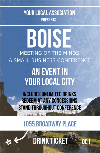 Boise 2 Drink Ticket