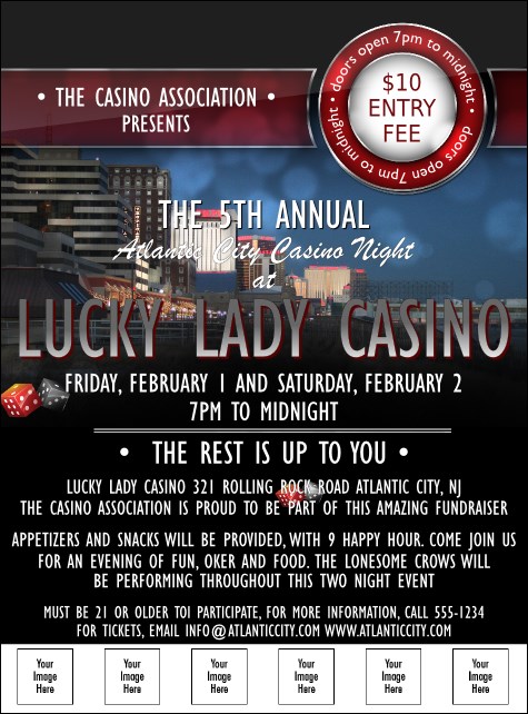 Atlantic City Logo Flyer Product Front