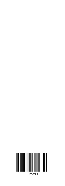 Mexican Flag Raffle Ticket Product Back