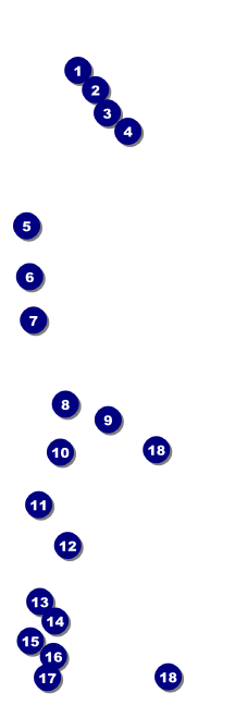 Puerto Rico Event Ticket Front Field Markers