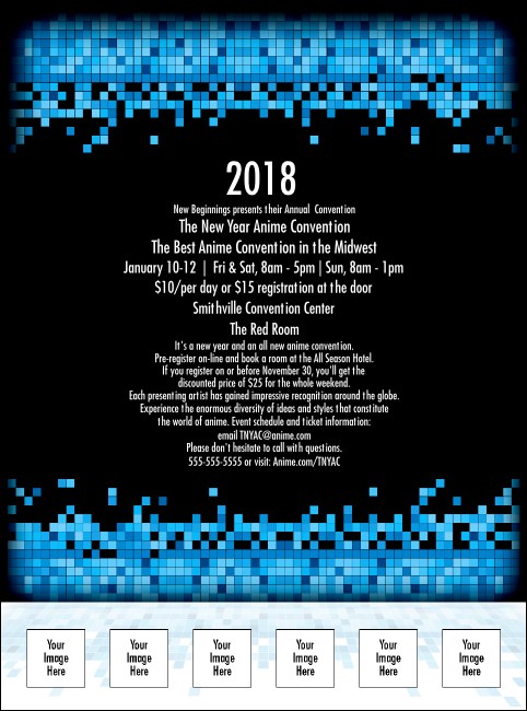 Year Tech Flyer Product Front