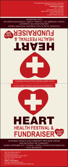 Heart Health Table Tent Product Front