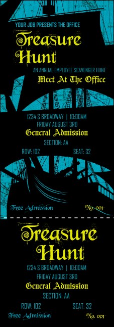 Pirate Ship Reserved Event Ticket Product Front