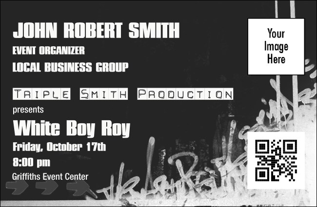 Hip Hop BW VIP Event Badge Small