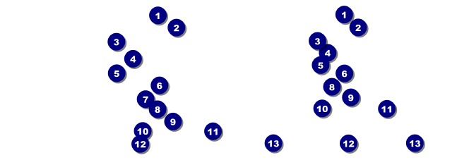 Cool Christmas 003 Reserved Event Ticket Front Field Markers