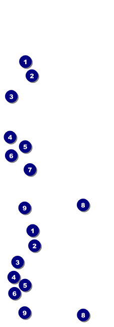 Fall Leaves Event Ticket Front Field Markers
