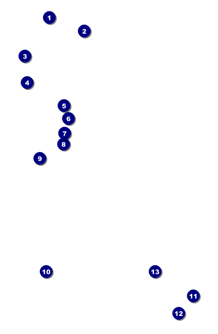 Curling Tournament Drink Ticket Front Field Markers