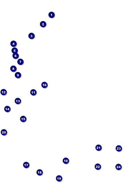 Winter Festival Flyer Front Field Markers