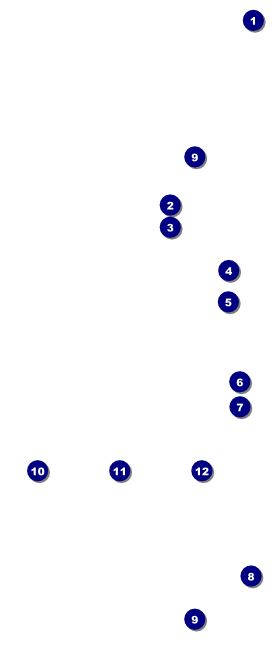 Fourth of July - Hometown Hang Tag Front Field Markers