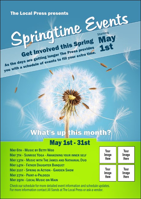 Dandelion Postcard Mailer