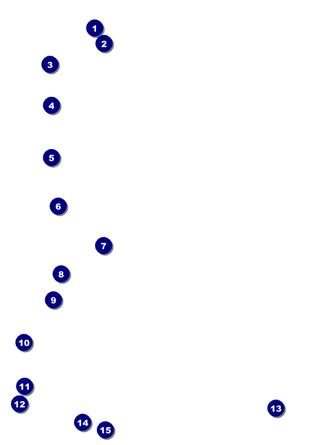 Music Festival Postcard Mailer Front Field Markers