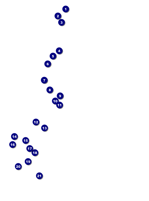 Little Rock Flyer Front Field Markers