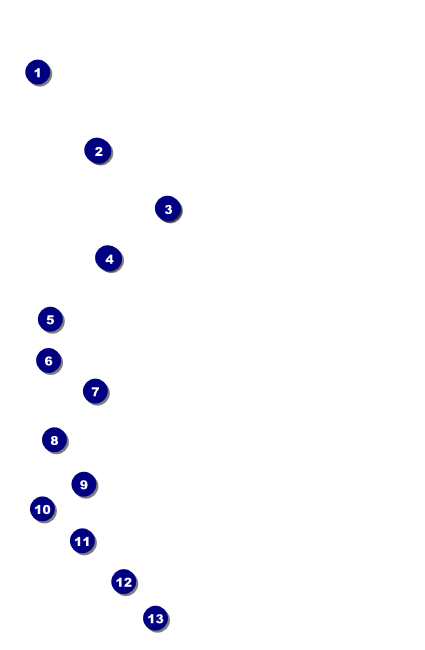 Stag and Doe Pattern Drink Ticket Front Field Markers