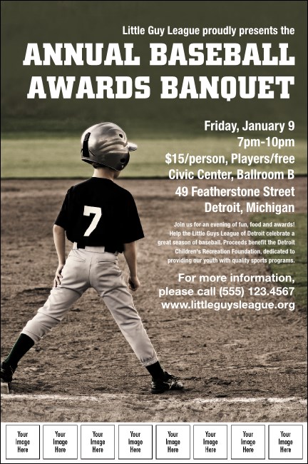 Baseball Image Poster