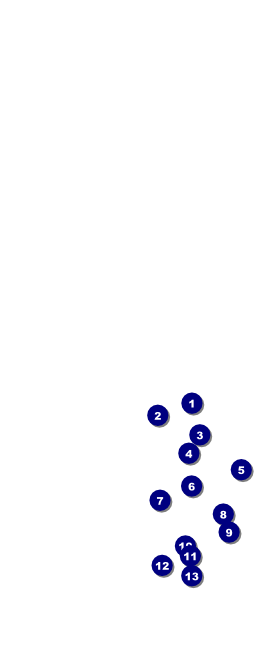 Hip Hop BW Table Tent Front Field Markers