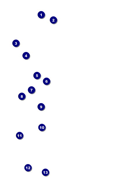 Military Ball - US Flags Club Flyer Front Field Markers