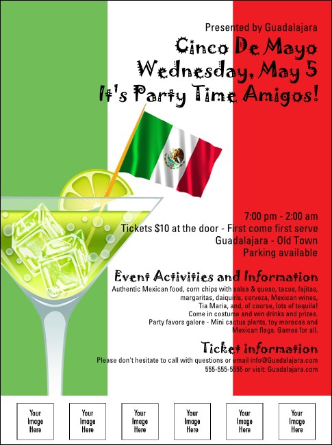 South of the Border Flyer Product Front