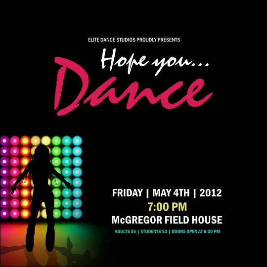 Stage Lights Instagram Post