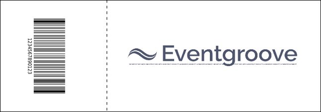 Black Tie Gala QR Event Ticket Product Back