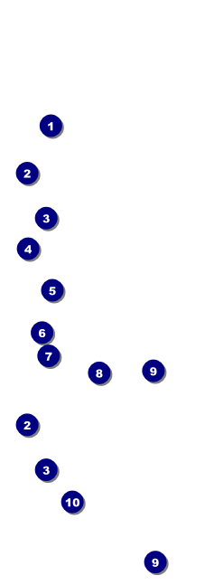 Year Tech QR Event Ticket Front Field Markers