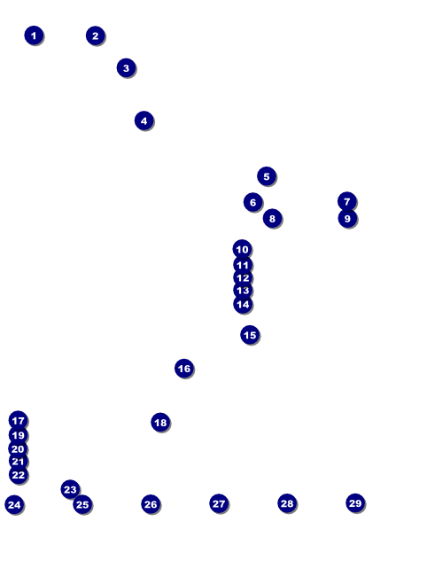 Class Reunion Mascot Green Logo Flyer Front Field Markers