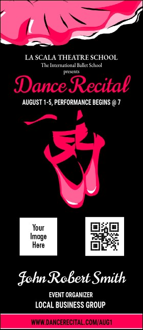 Dance Recital VIP Event Badge Large