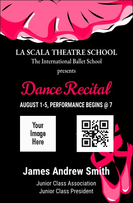Dance Recital VIP Event Badge Small