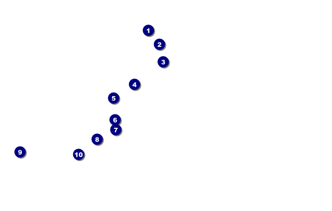 Modern Dance VIP Event Badge Medium VIP Event Badge Medium Front Field Markers