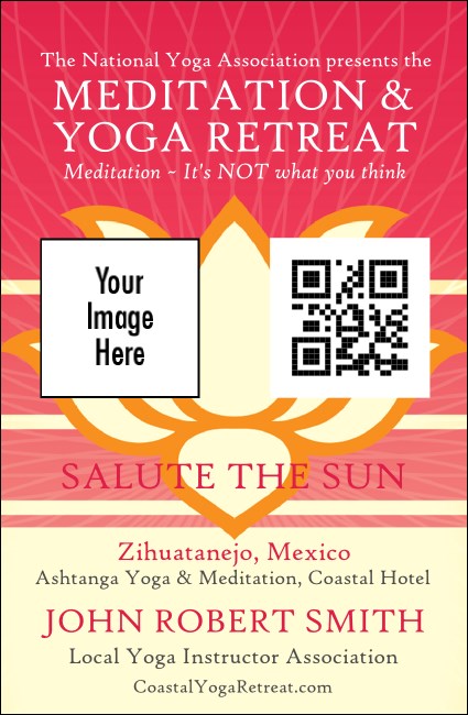 Lotus Flower VIP Event Badge Small