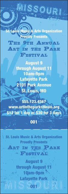 Missouri General Admission Ticket Product Front