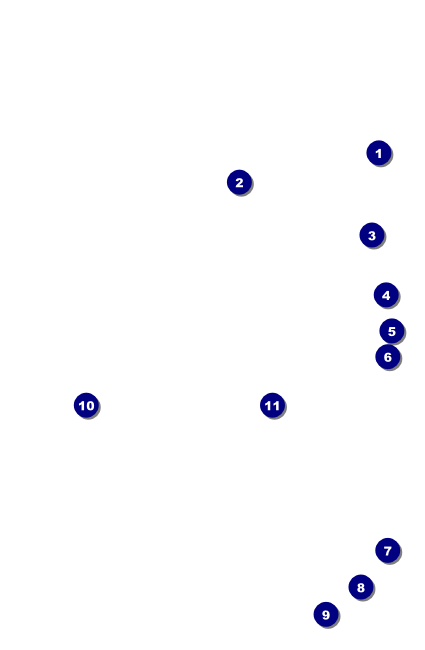 Bow Tie VIP Event Badge Small Front Field Markers