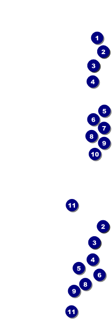 Whimsical Paris General Admission Ticket Front Field Markers