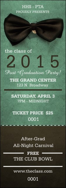 Bow Tie Event Ticket