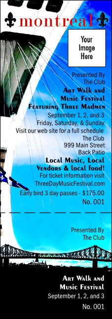 Montreal General Admission Ticket