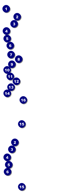 Cap and Gown General Admission Ticket Logo Front Field Markers