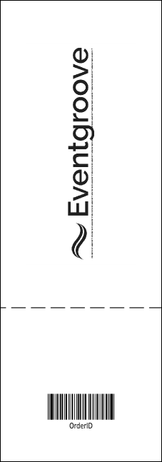 Hockey General Admission Ticket 001 Product Back