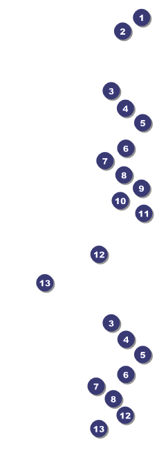 Sydney General Admission Ticket (Pink) Front Field Markers