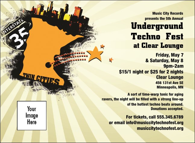 Twin Cities Invitation Product Front