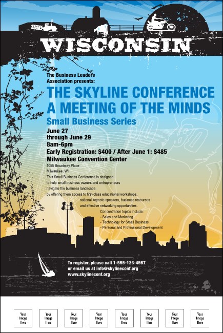 Wisconsin Poster Product Front