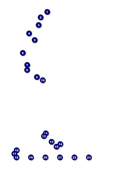 Tampa Bay Poster Front Field Markers