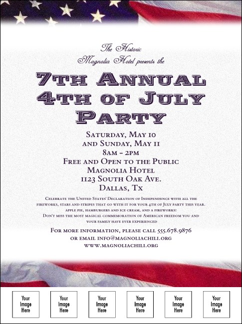 American Flag Flyer 002 Product Front