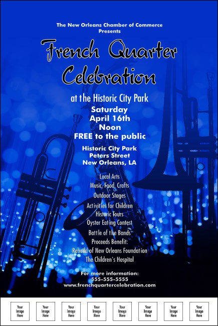 Jazz Concert Poster Product Front