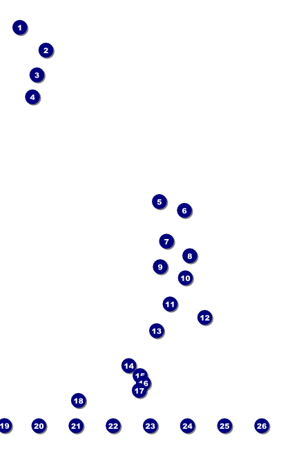 Diwali Logo Poster Front Field Markers