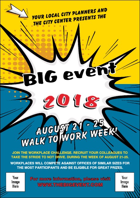 Retro Comic Book Postcard Product Front