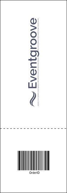 Holiday Ornament Raffle Ticket Product Back