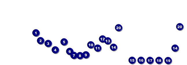 Detroit BW Raffle Ticket Front Field Markers
